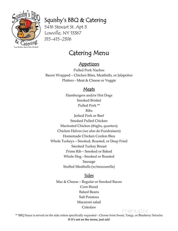 American Legion - Lowville, NY menu_pic