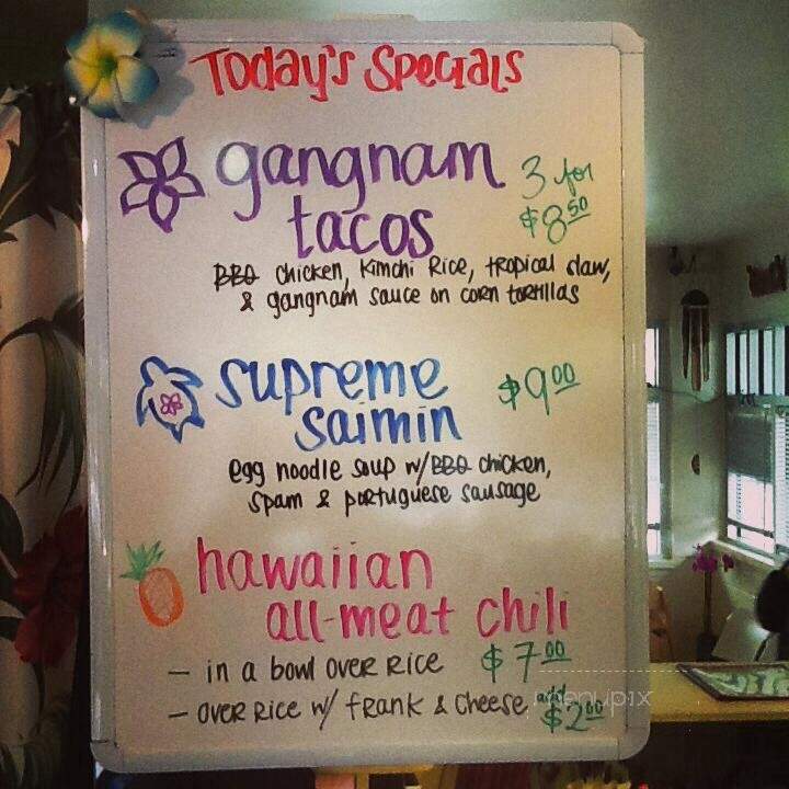 Got Plate Lunch - Benicia, CA menu_pic