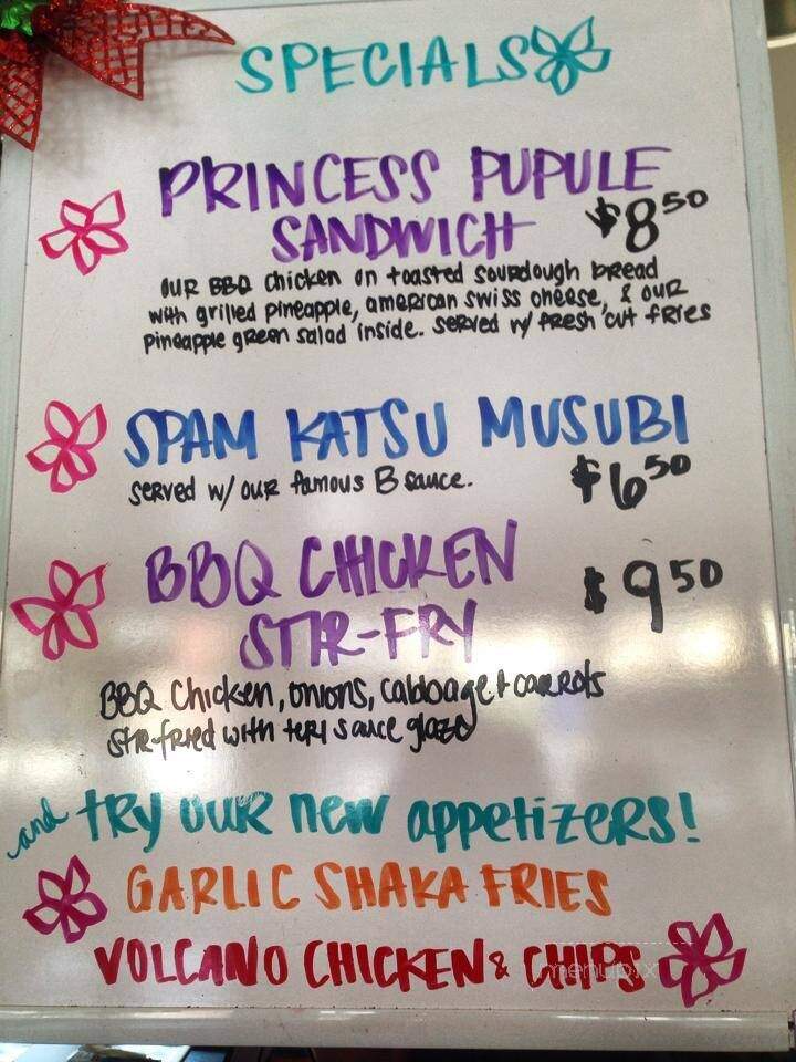 Got Plate Lunch - Benicia, CA menu_pic