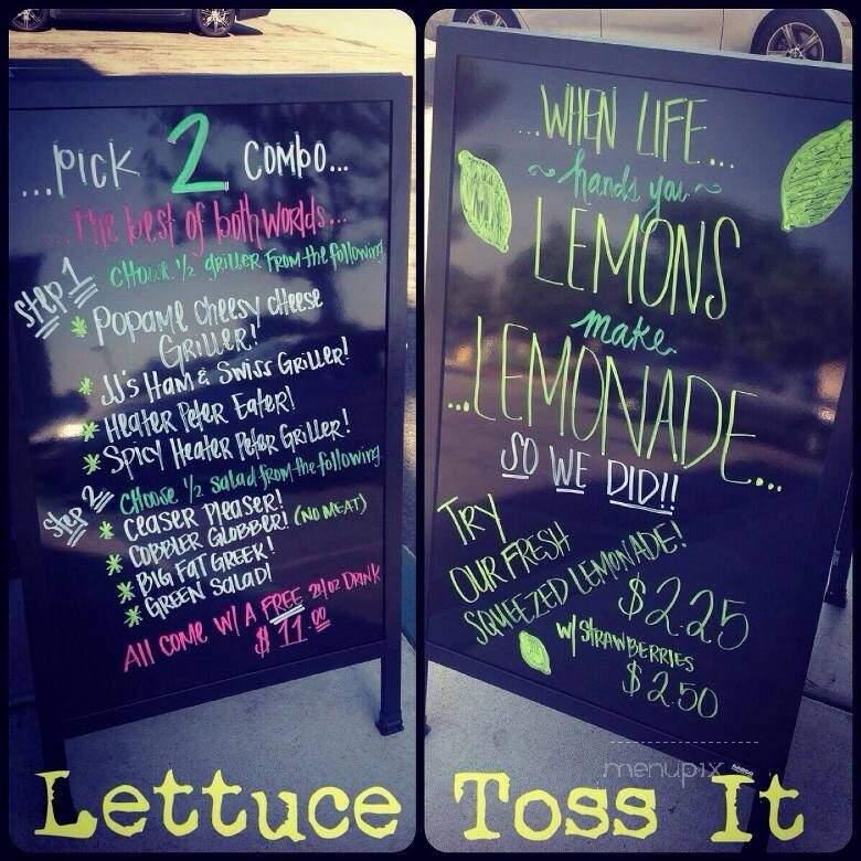 Lettuce Toss It - Chino Hills, CA menu_pic