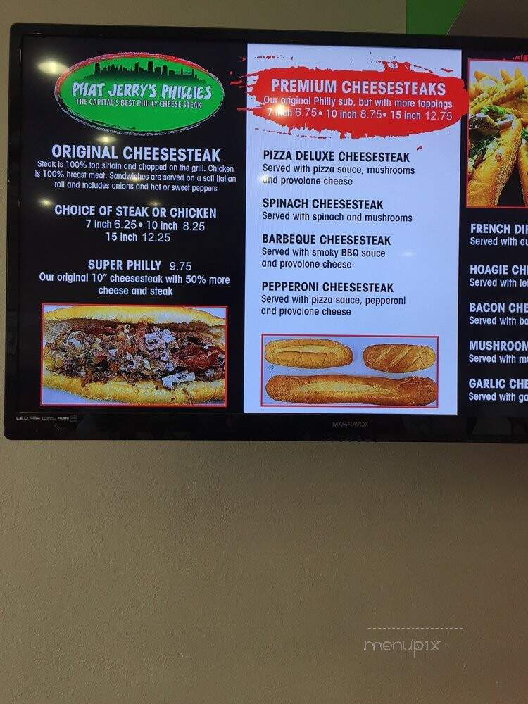 Phat Jerry's Phillies - Sacramento, CA menu_pic