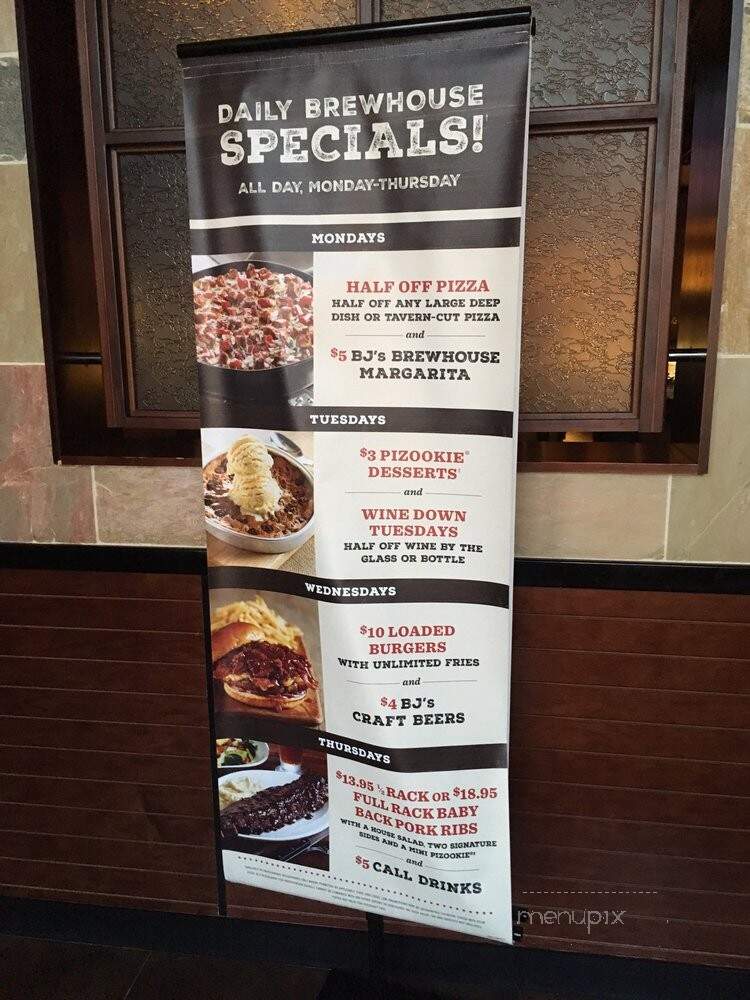 BJ's Restaurant and Brewhouse - Gainesville, VA menu_pic