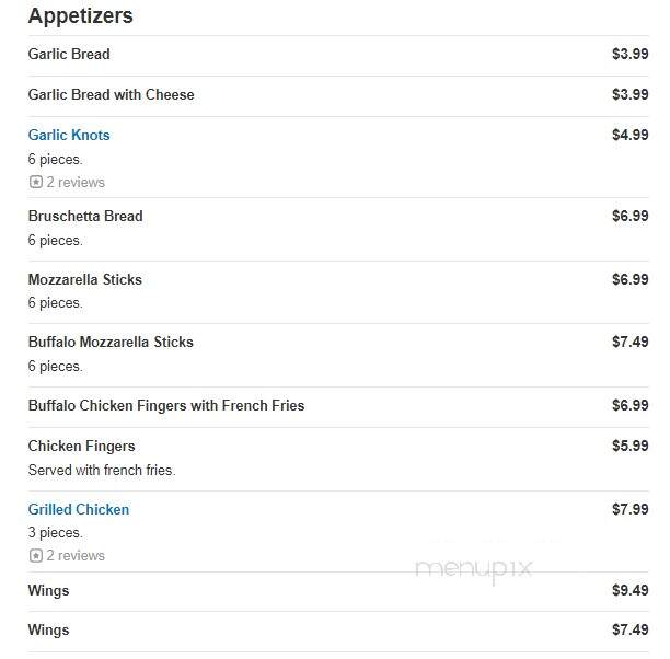 Ferati's Pizza - Butler, NJ menu_pic