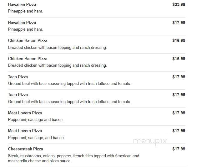 Ferati's Pizza - Butler, NJ menu_pic