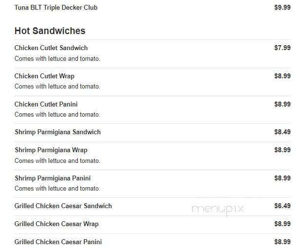 Ferati's Pizza - Butler, NJ menu_pic