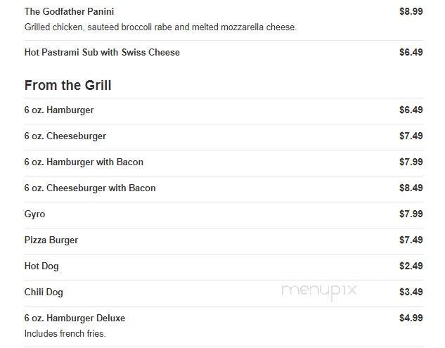 Ferati's Pizza - Butler, NJ menu_pic