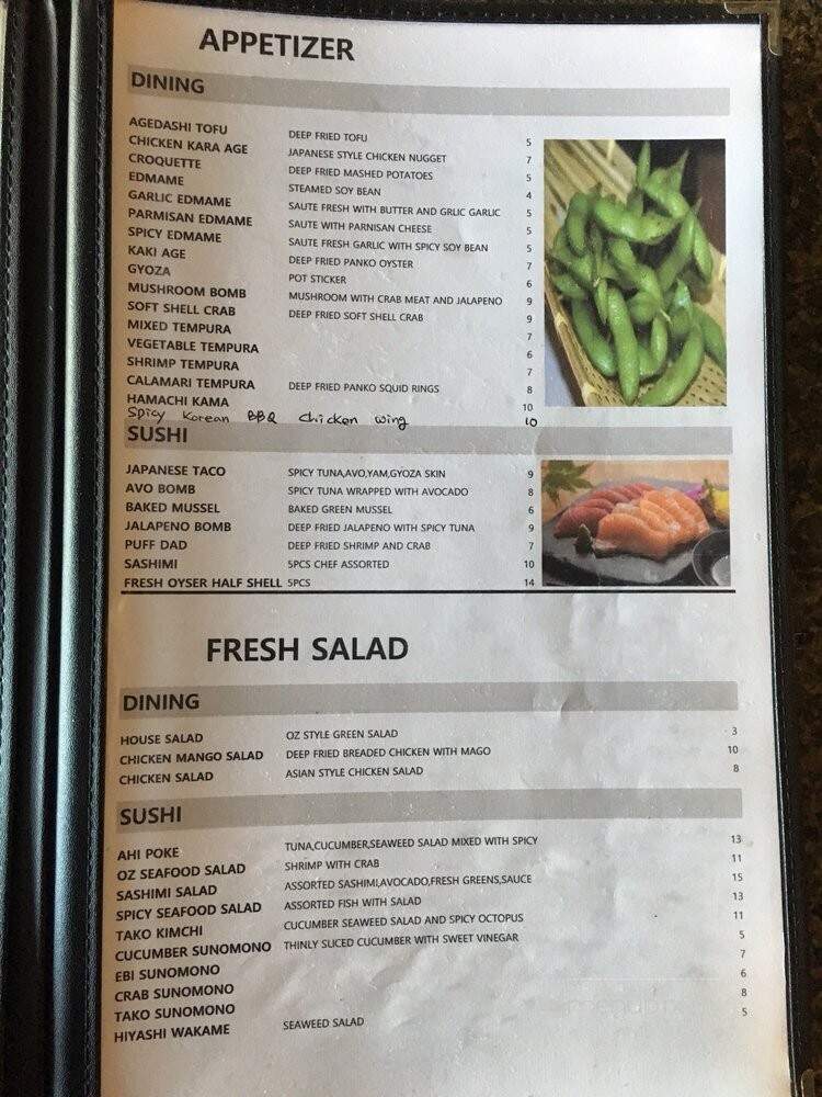 Oz Sushi & Grill - Lodi, CA