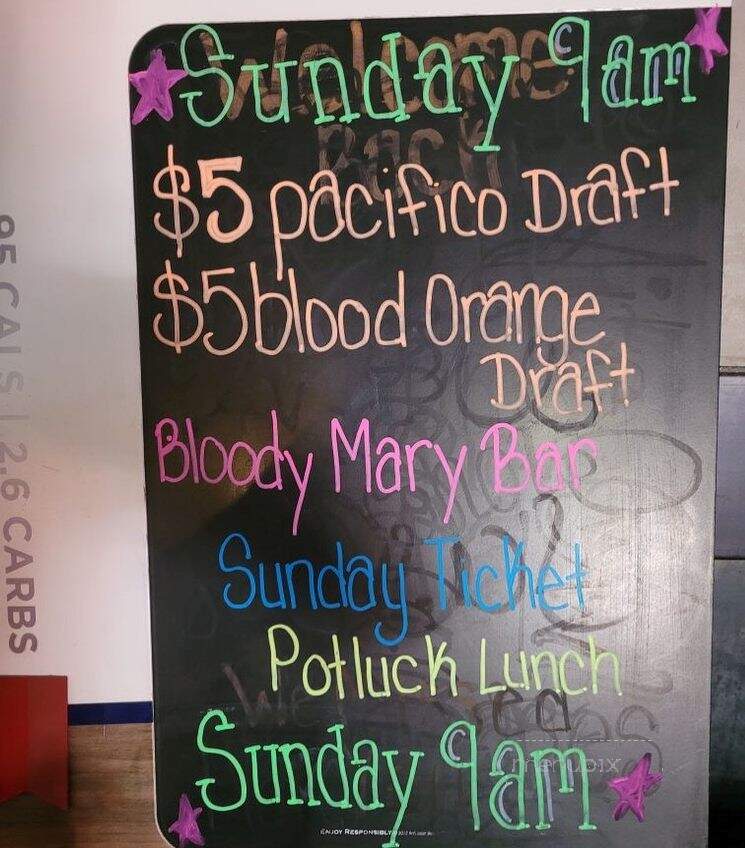 Nite Owl Cocktail Lounge - San Diego, CA menu_pic
