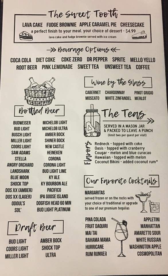 Oasis - Franklin, KY menu_pic