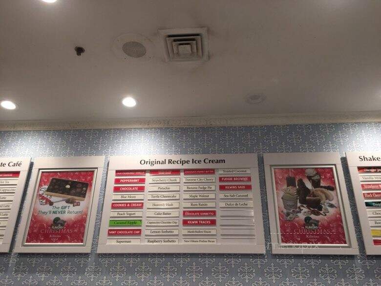 Kilwin's Chocolates & Ice Cream - Celebration, FL menu_pic