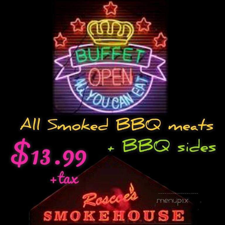 Roscoe's Smokehouse - Burleson, TX
