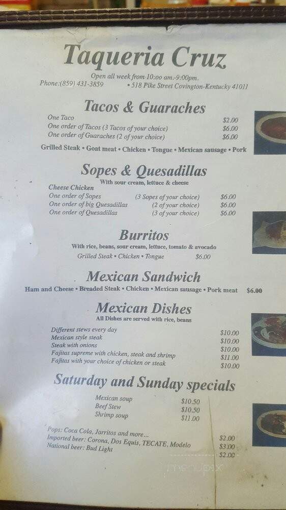 Taqueria Cruz - Covington, KY