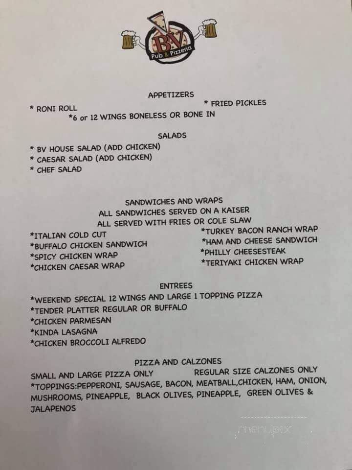 Buona Vita Restaurant & Bar - Charlotte, NC menu_pic