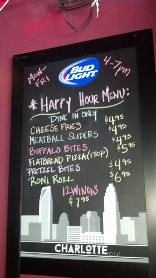 Buona Vita Restaurant & Bar - Charlotte, NC menu_pic