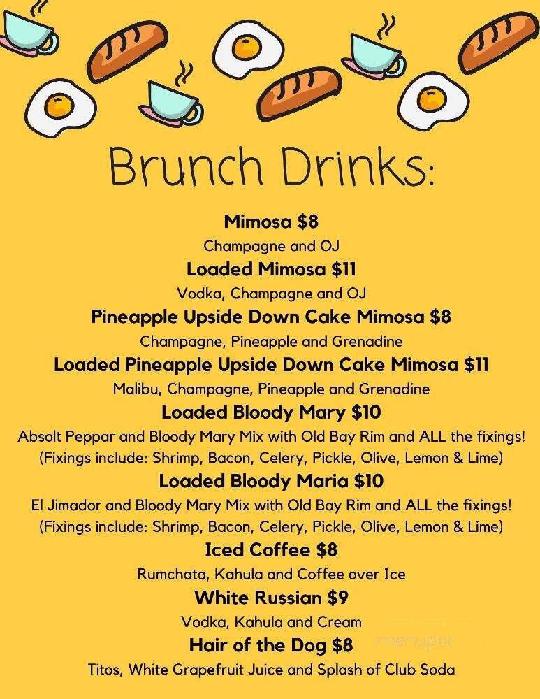 Lazy Pirate sports bar and grill - Carolina Beach, NC menu_pic