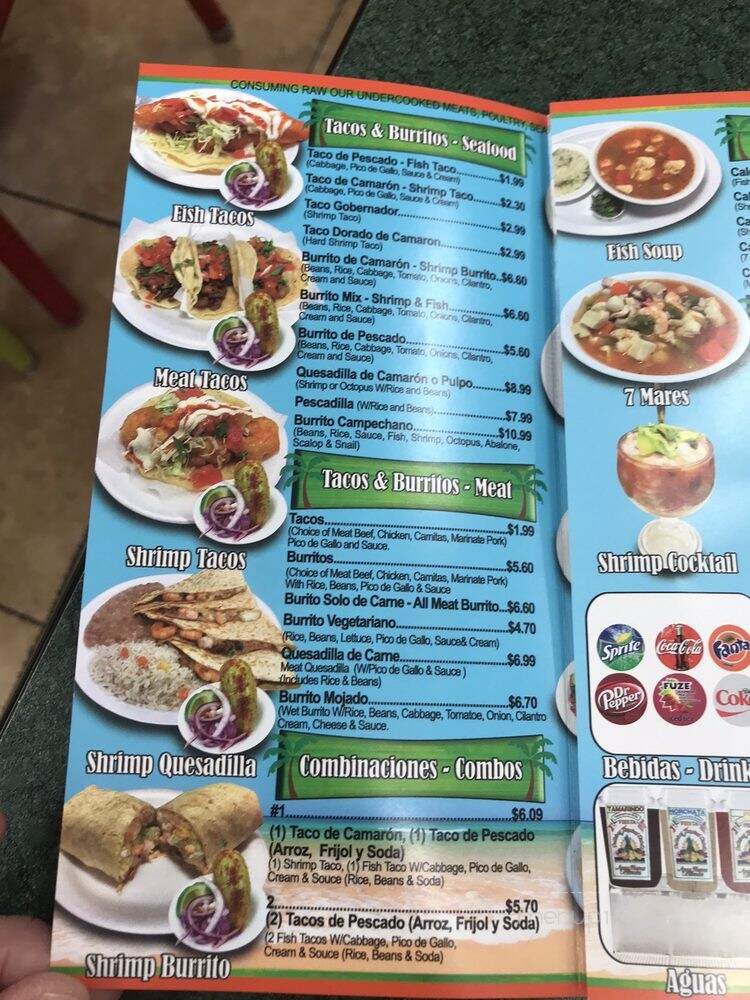 Tacos Ensenada - Duarte, CA menu_pic