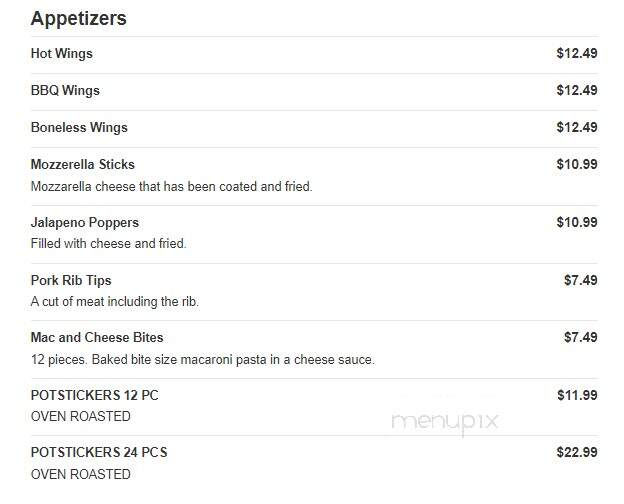 Big Daddy's Pizza - Kearns, UT menu_pic