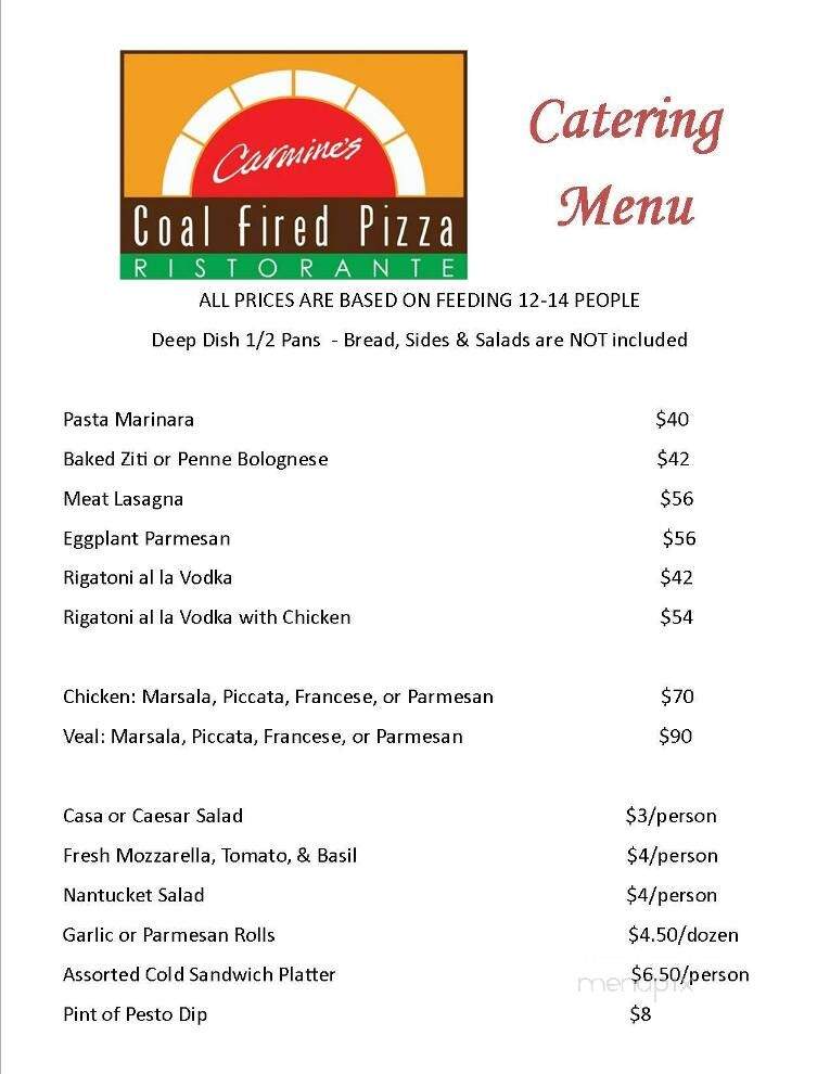 Carmine's Coal Fired Pizza Ristorante - Jupiter, FL