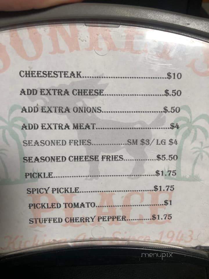 Donkey's Place - Camden, NJ menu_pic