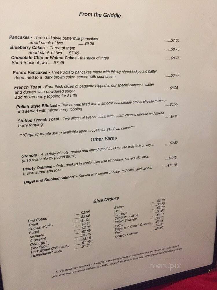Daily Bread Cafe & Bakery - Glenwood Springs, CO menu_pic