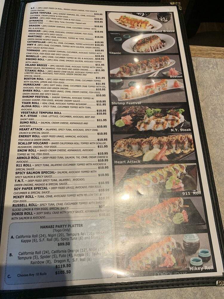 Hanabi Sushi - Martinez, CA