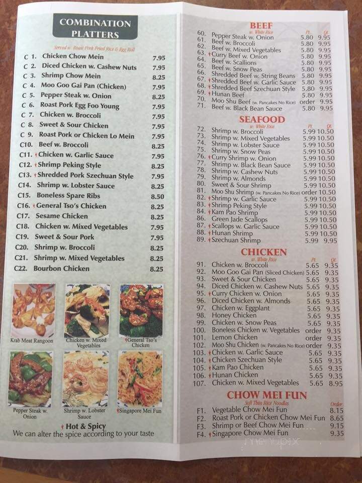 Chung Xiang Chinese Food - Apopka, FL