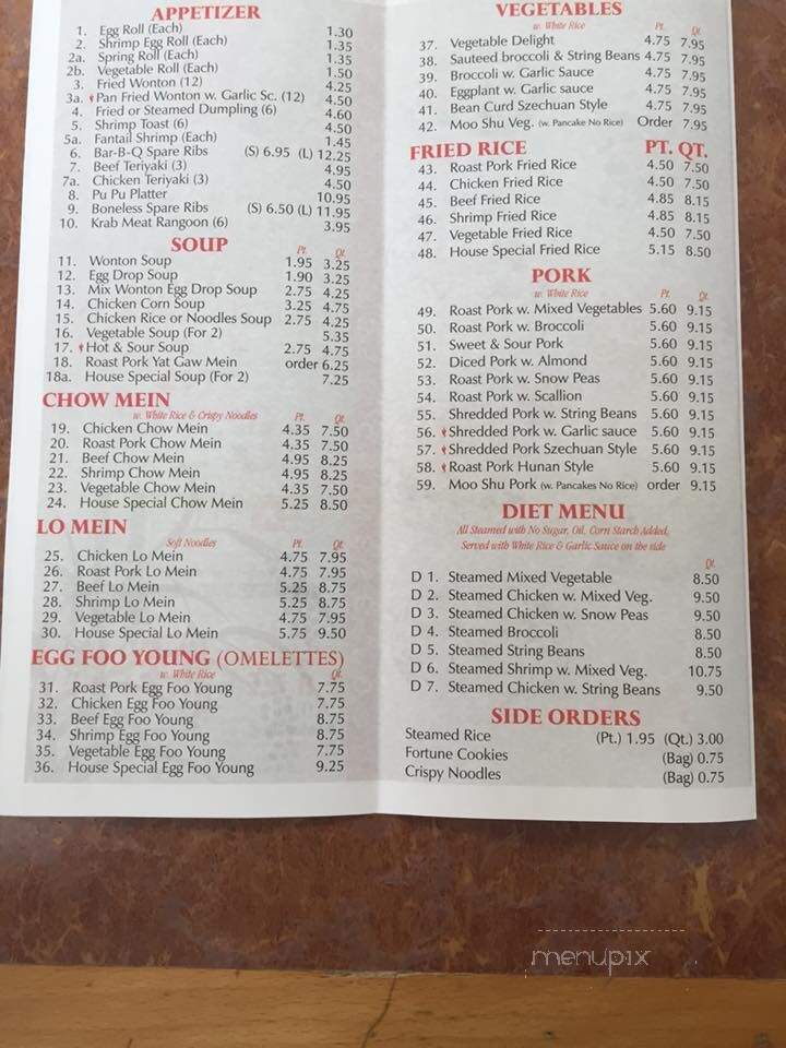 Chung Xiang Chinese Food - Apopka, FL