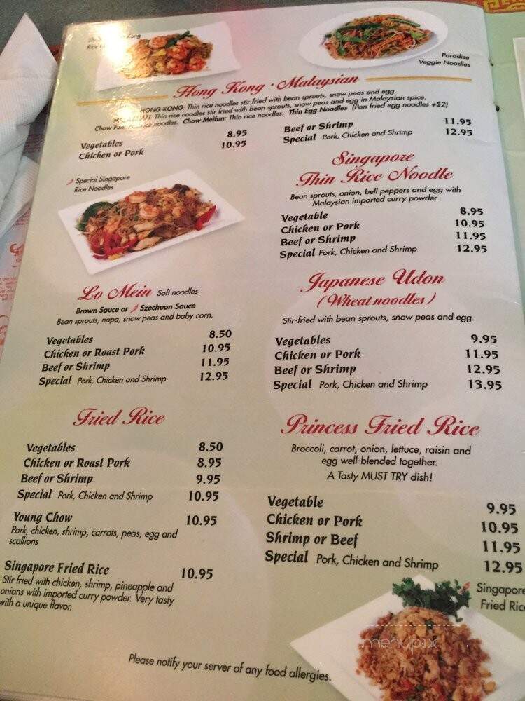 Golden Inn Chinese Restaurant - Lutz, FL menu_pic