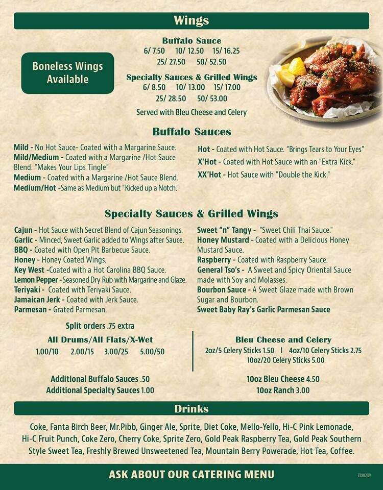 Wings Plus - Coral Springs, FL menu_pic