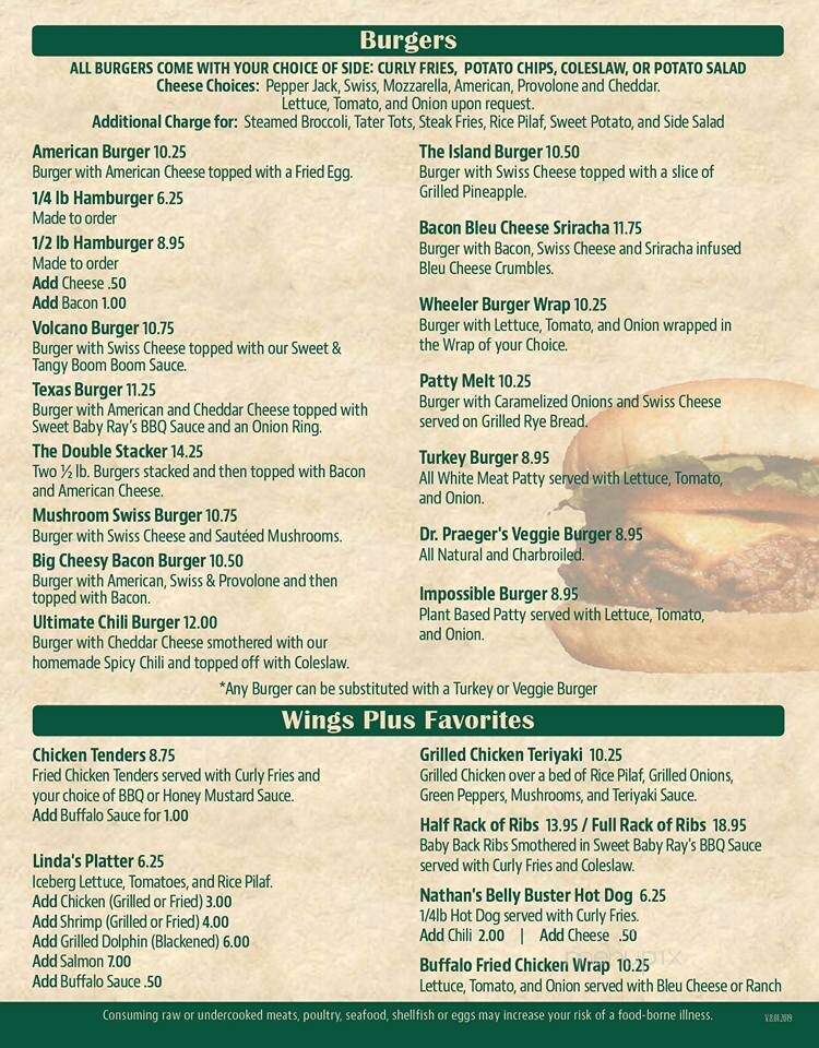 Wings Plus - Coral Springs, FL menu_pic
