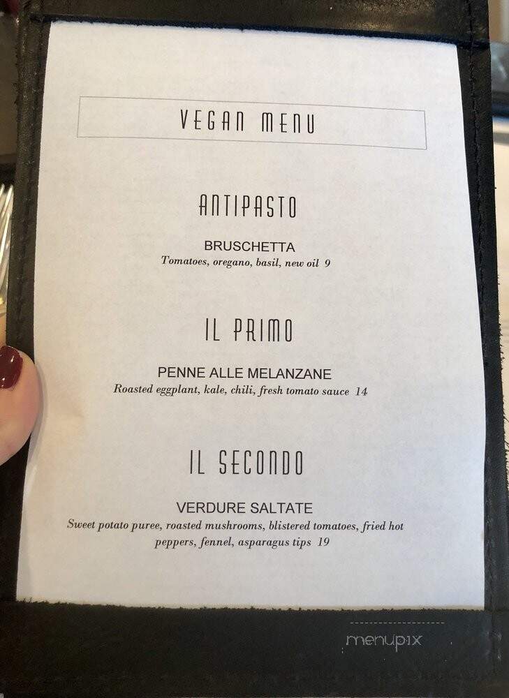 Bacco Ristorante - Southfield, MI menu_pic