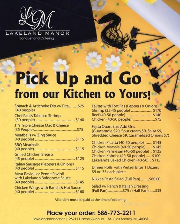 Lakeland Manor - St Clair Shores, MI menu_pic