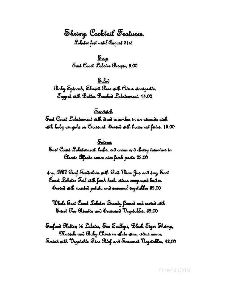 Shrimp Cocktail - Oshawa, ON menu_pic