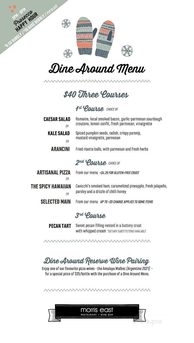 Morris East - Halifax, NS menu_pic
