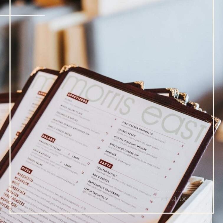 Morris East - Halifax, NS menu_pic