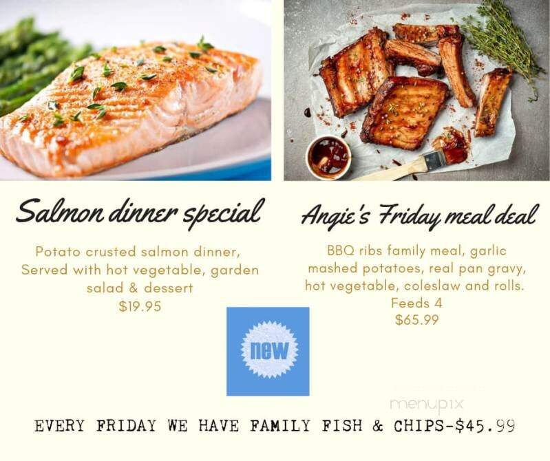 Angie's Kitchen - Saint Agatha, ON menu_pic