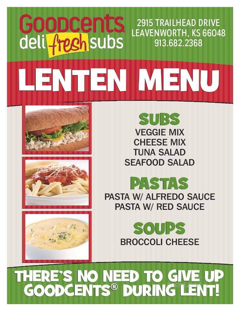 Mr Goodcents Subs & Pastas - Leavenworth, KS menu_pic