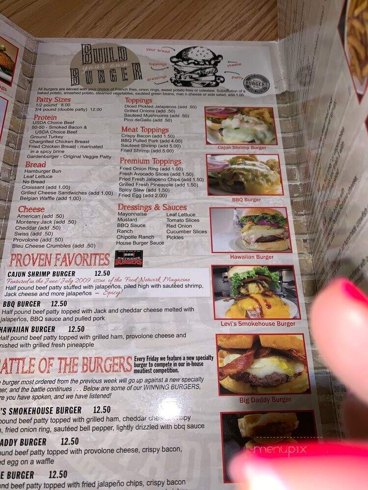 Masons Grill - Baton Rouge, LA menu_pic