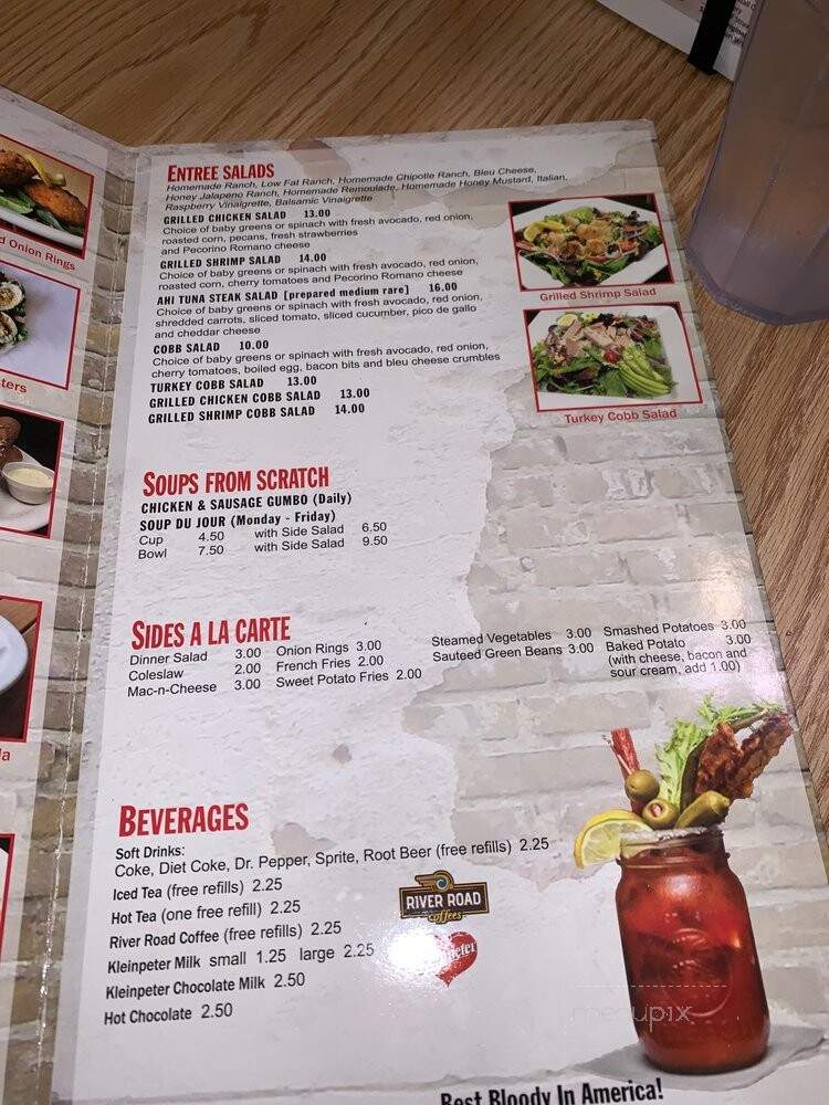 Masons Grill - Baton Rouge, LA menu_pic