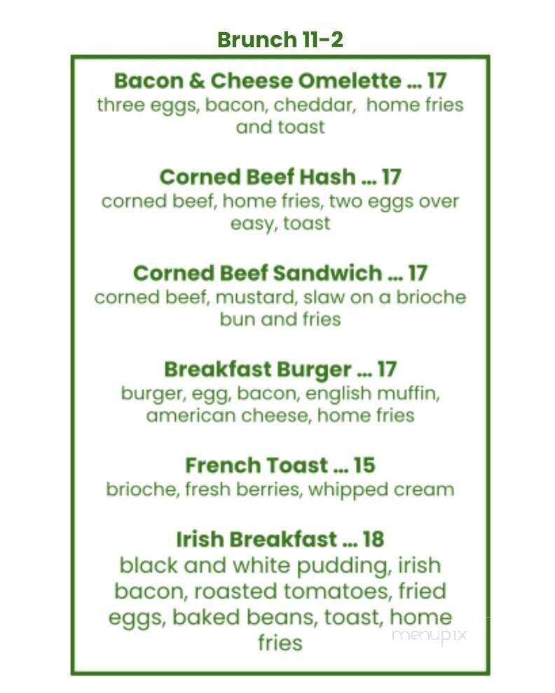 Red Parrot - Hull, MA menu_pic