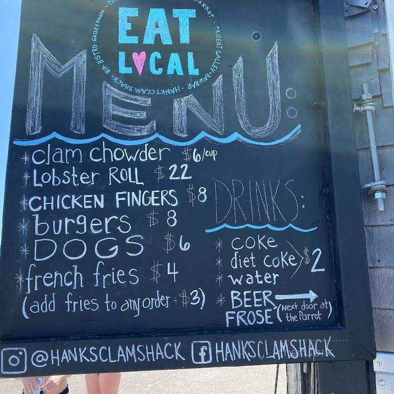 Red Parrot - Hull, MA menu_pic
