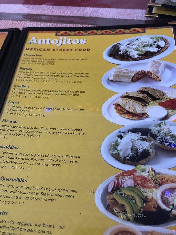 La Oaxaquena Taqueria - Jonesboro, GA menu_pic