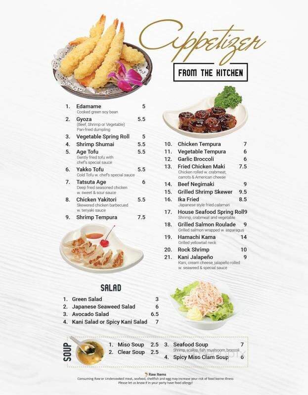Momotaro Japanese Cuisine - Clark, NJ menu_pic