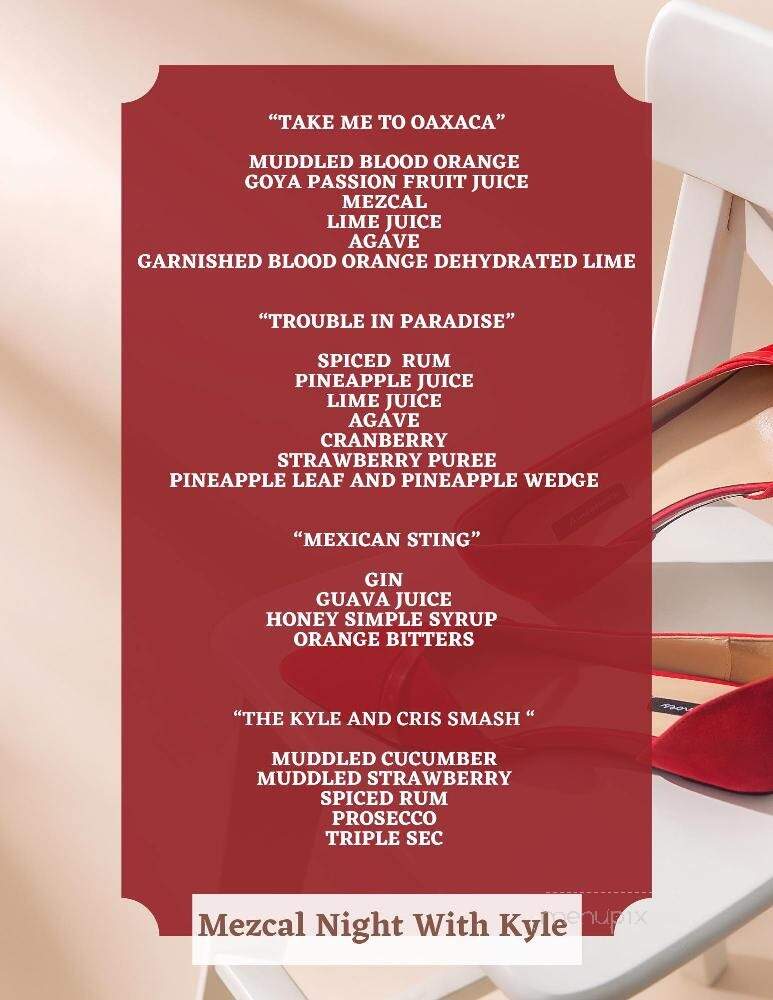 La Perla At Gregory House - Averill Park, NY menu_pic