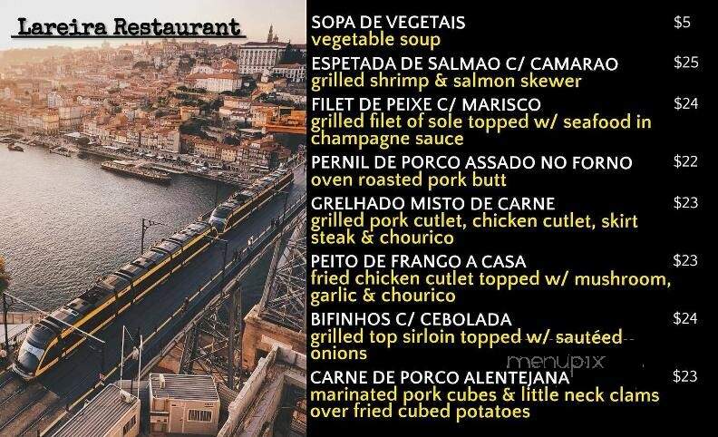 Lareira Restaurant - Mineola, NY menu_pic