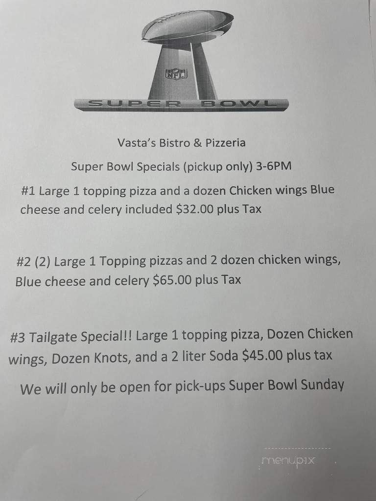 Vasta's Italian Deli-Pizzeria - Stamford, NY