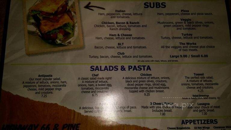A J's Pizza - Catoosa, OK menu_pic