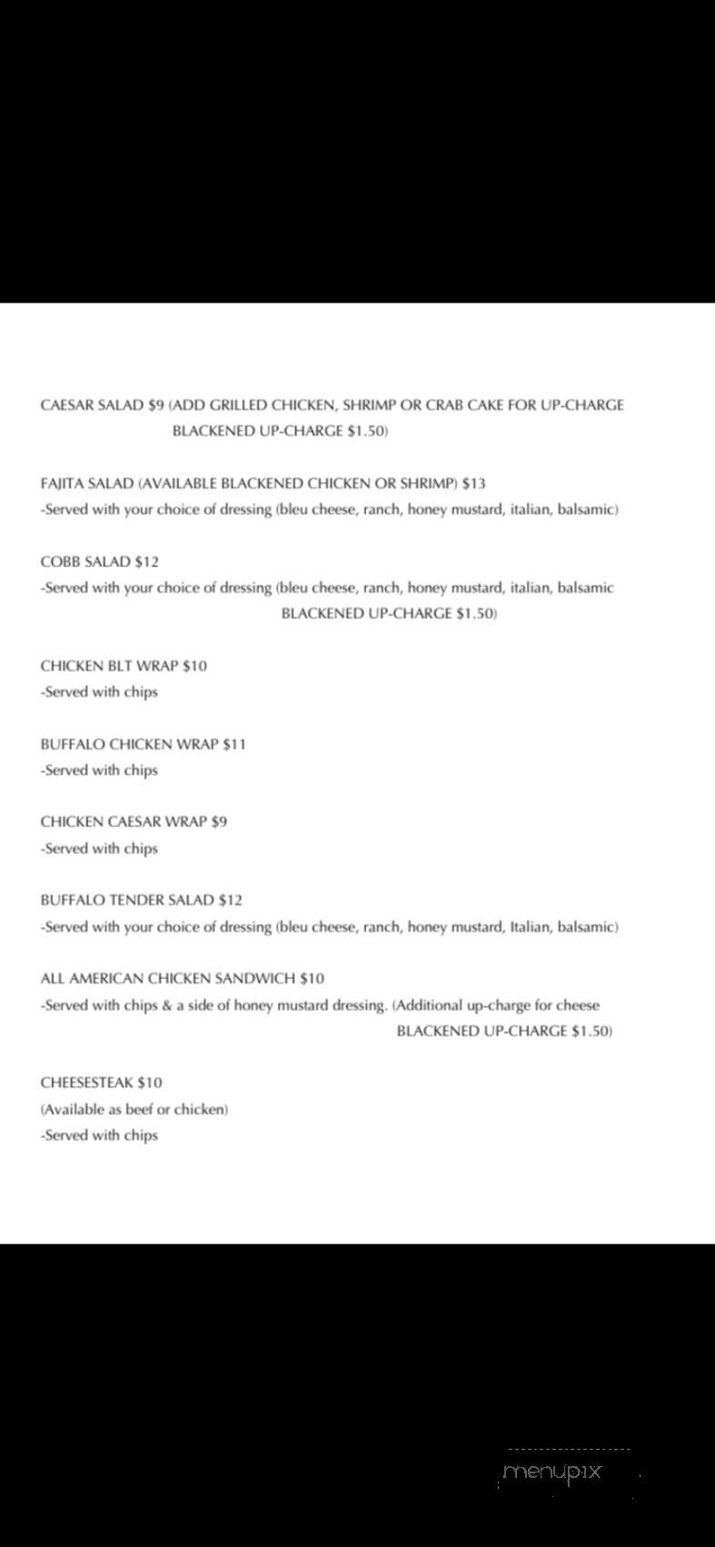 Casey's Saloon & Restaurant - Drexel Hill, PA menu_pic