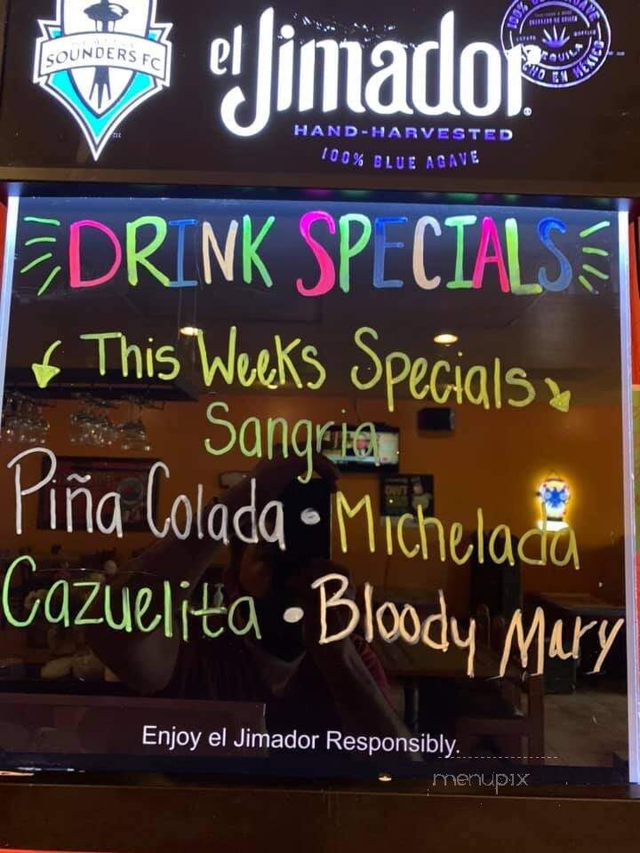 Dos Reales Taqueria - Stanwood, WA menu_pic