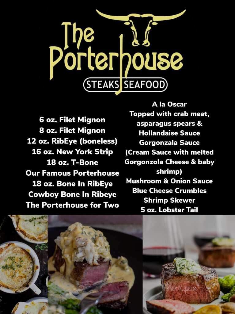 Porter House - Hot Springs, AR menu_pic
